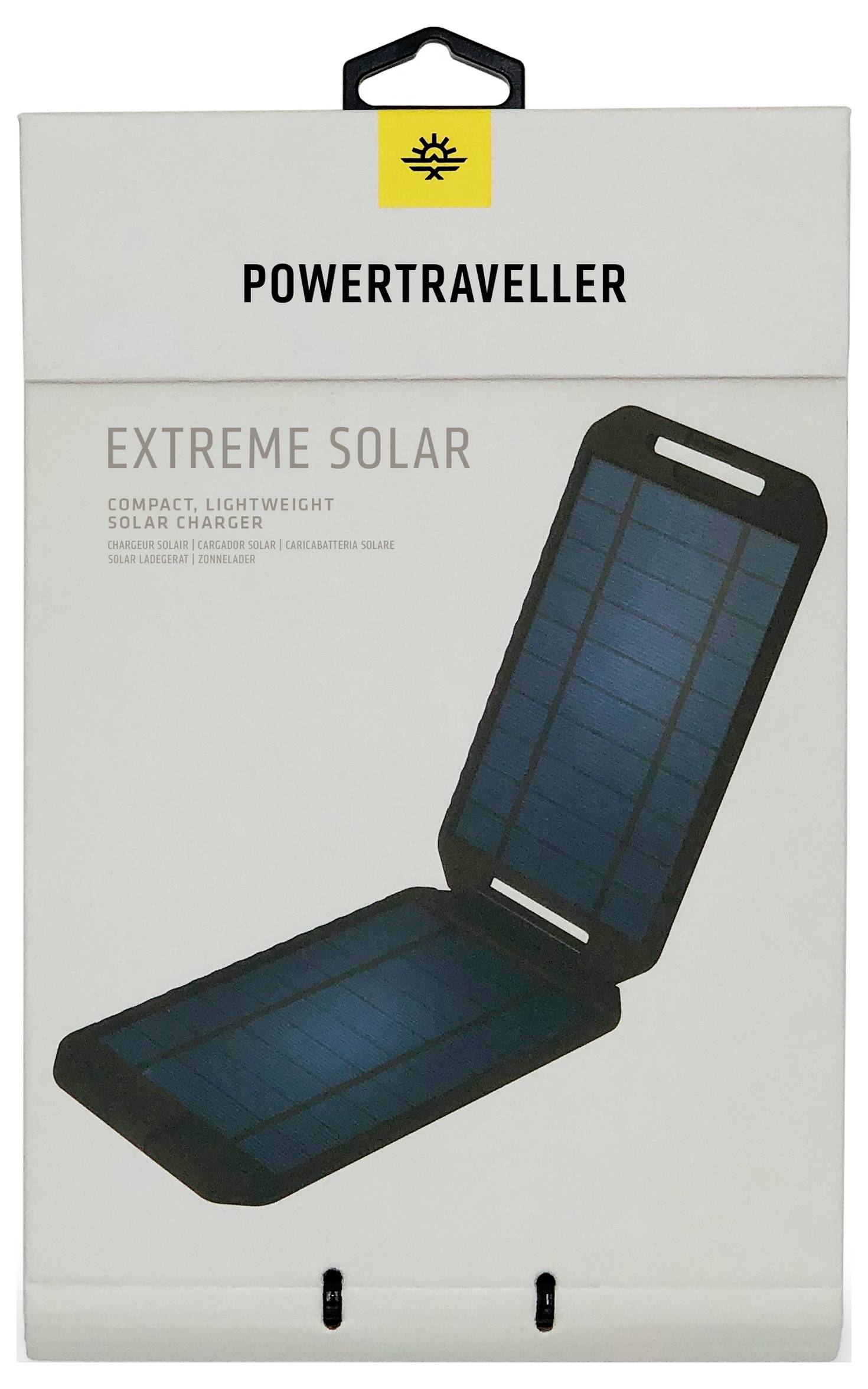 Power Traveller Extreme Solar PTL-EXTSL001 Solarpanel Ladestrom Solarzelle 1000mA 5W