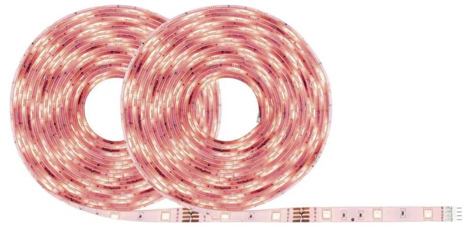 Paulmann SimpLED 78980 LED-Streifen-Komplettset mit Stecker 12V 10m RGB 1St.
