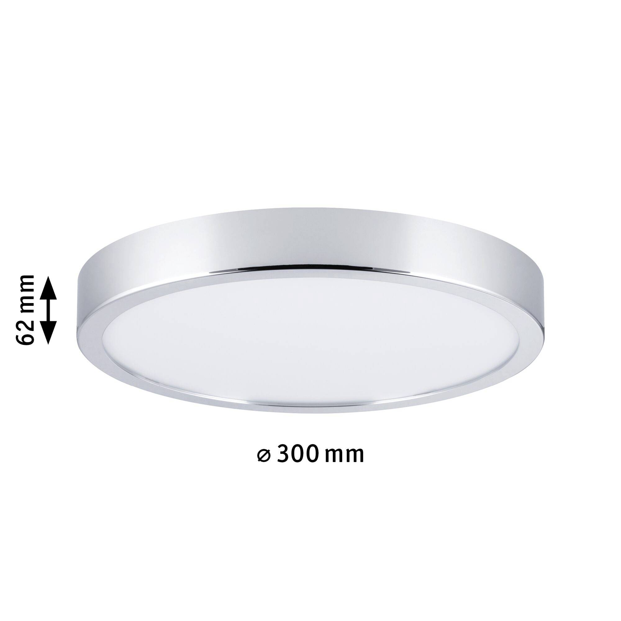 Paulmann Aviar 70882 LED-Bad-Deckenleuchte 20W Warmweiß Chrom