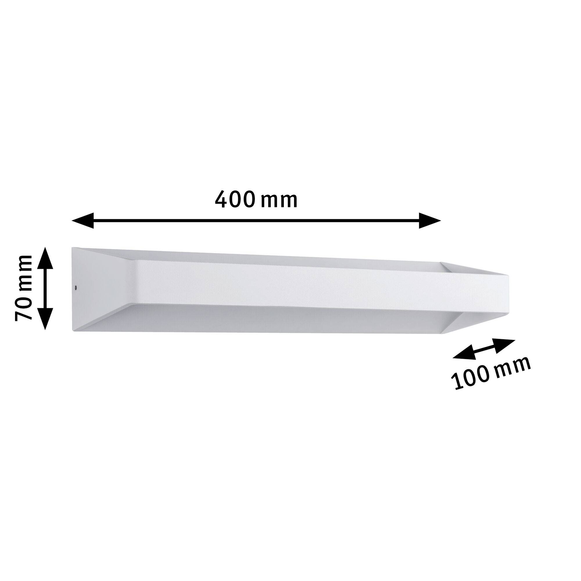 Paulmann Bar 70791 LED-Wandleuchte 10.5W Weiß