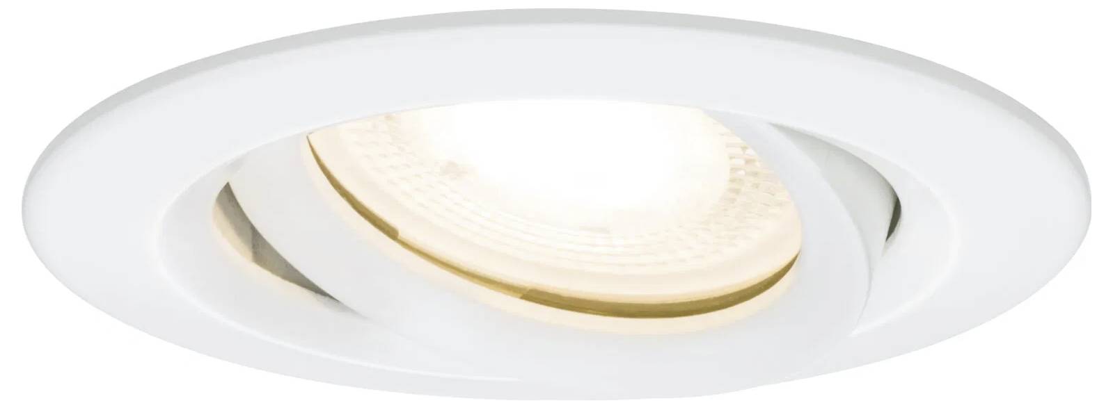 Paulmann Nova Bad-Einbauleuchte Halogen GU10, GU5.3 35W IP65 Weiß (matt)