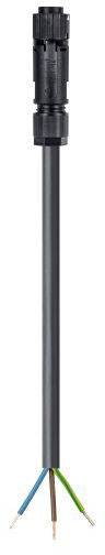 Wieland Electric 46.432.3033.1 Verbindungskabel Buchse, gerade Gesamtpolzahl: 2 + PE Serie (Rundste