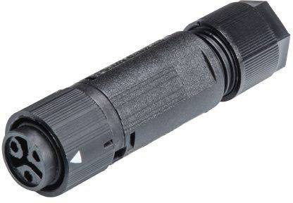 Wieland Electric 46.031.4553.1 Rundstecker Kupplung, gerade Gesamtpolzahl: 2 + PE Serie (Rundsteckv