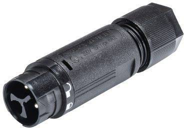 Wieland Electric 46.032.4553.1 Rundstecker Stecker, gerade Gesamtpolzahl: 2 + PE Serie (Rundsteckve