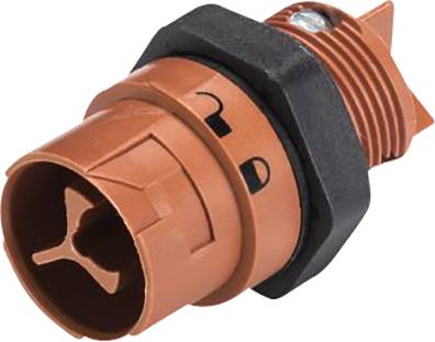 Wieland Electric 46.032.5051.4 Rundstecker Stecker, Einbau Gesamtpolzahl: 2 Serie (Rundsteckverbind