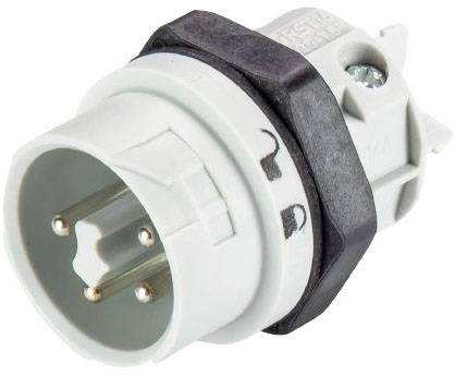 Wieland Electric 46.052.5054.0 Rundstecker Stecker, Einbau Gesamtpolzahl: 4 + PE Serie (Rundsteckve