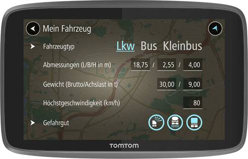 TomTom GO Professional 520 LKW Navi 13cm 5 Zoll Europa  - Onlineshop Voelkner