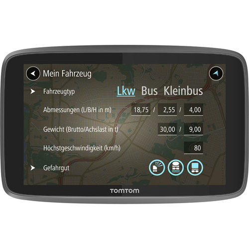 TomTom TT GO Professional 6250 GPS pour poids lourd 15 cm 6 pouces Europe