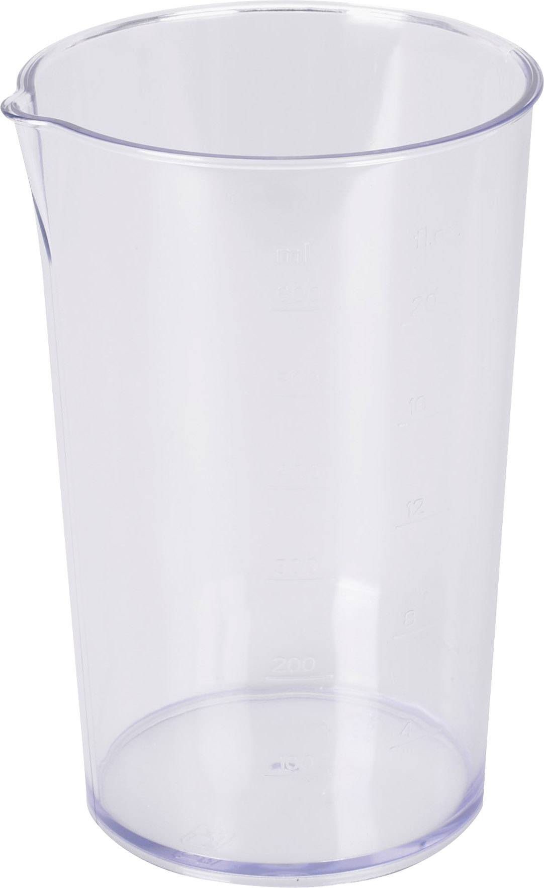 Silva Homeline SM 6050 Stabmixer 600W mit Mixbecher Edelstahl, Weiß