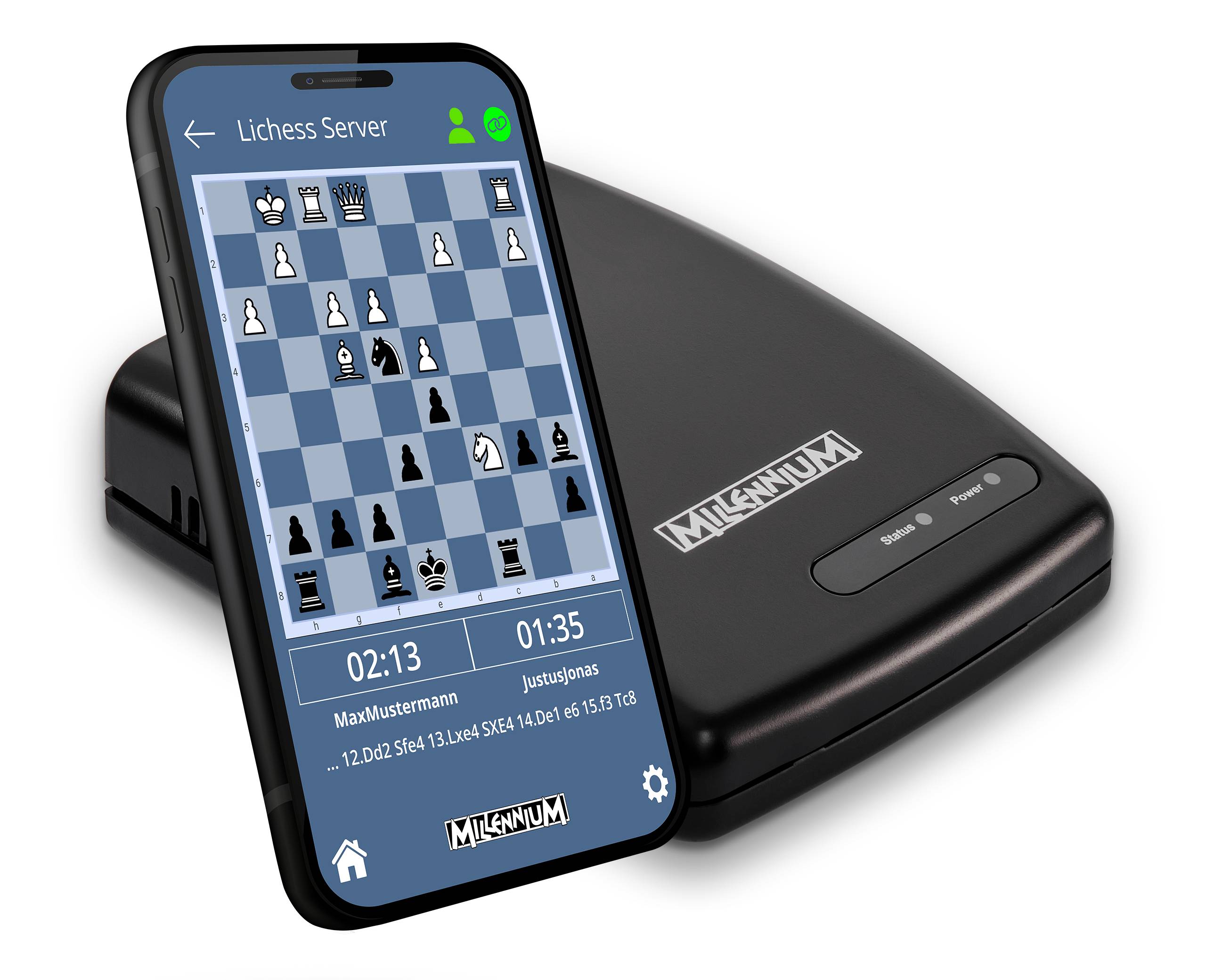 Millennium Chess Genius Exclusive Schachcomputer versandkostenfrei ...
