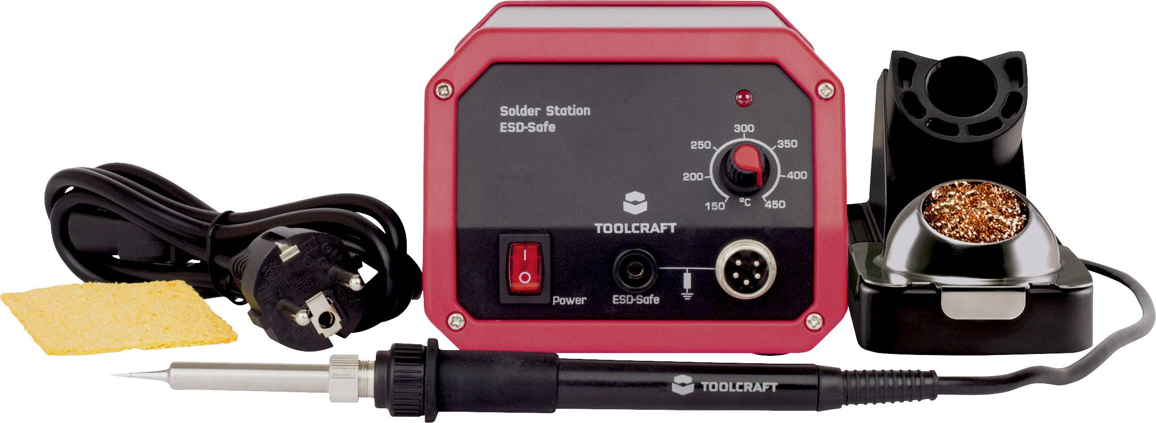 TOOLCRAFT ST-80A Lötstation analog 80W 150 - 450°C inkl. Lötspitze