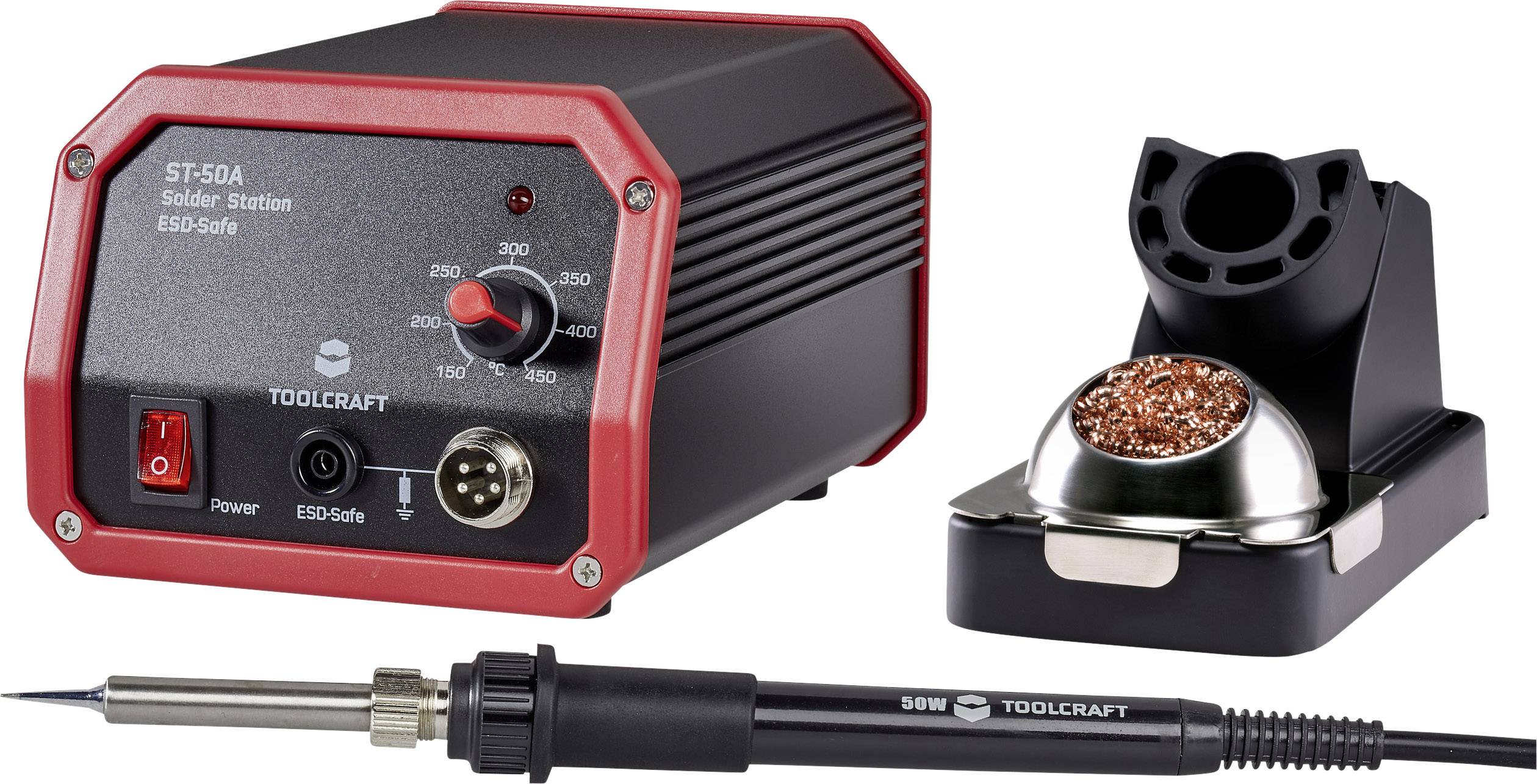 TOOLCRAFT ST-100A Lötstation analog 100W 150 - 450°C inkl. Lötspitze
