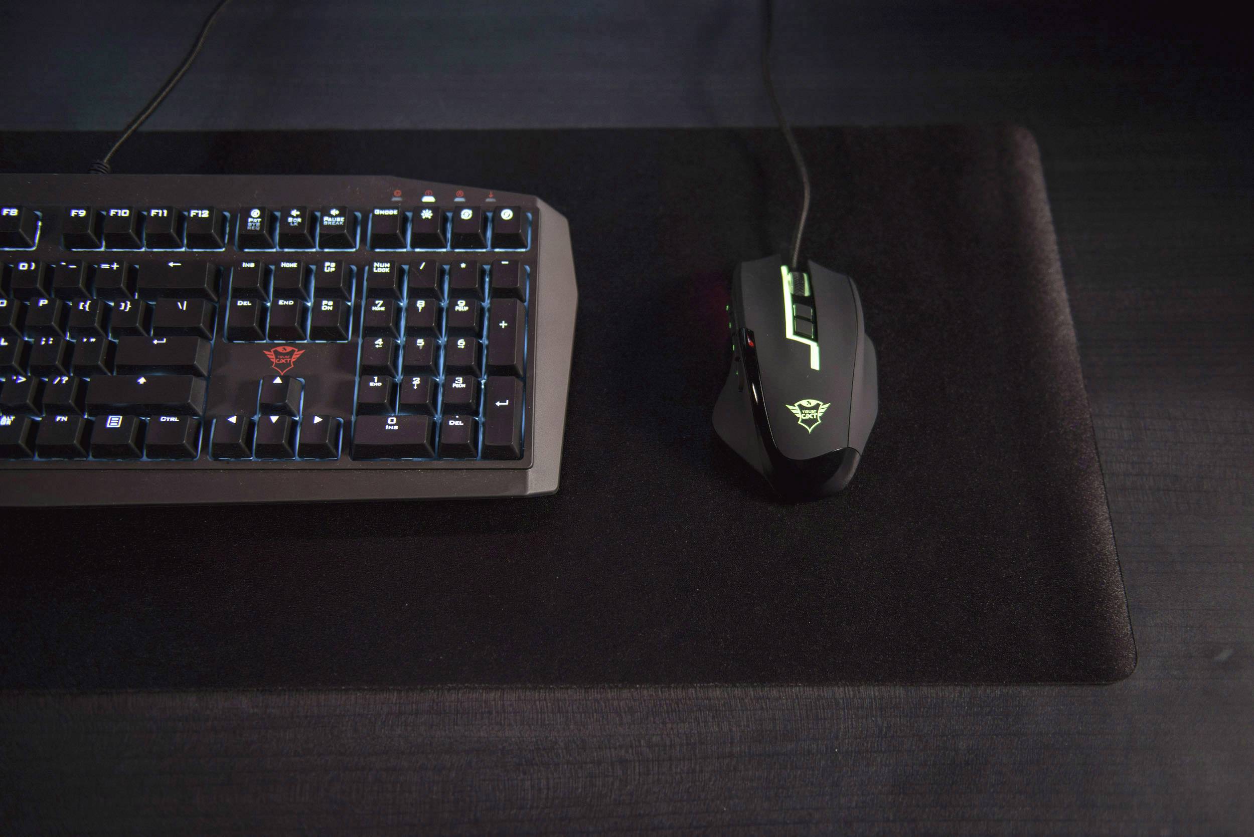 Trust GXT 164 Sikanda MMO USB Gaming-Maus Optisch Beleuchtet, Integrierter Profilspeicher Schwarz