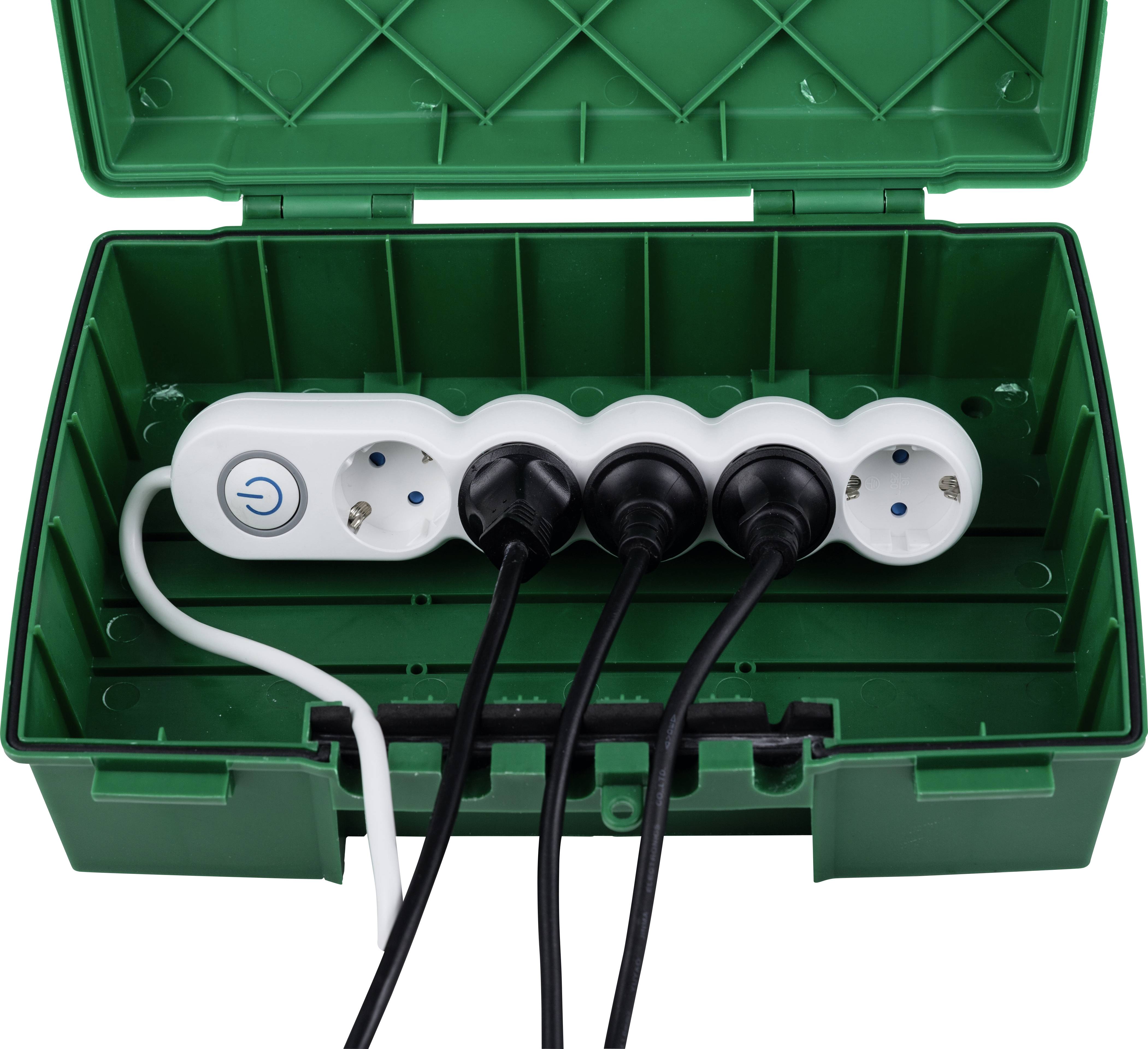 Heitronic 21046 Verteilerbox Grün