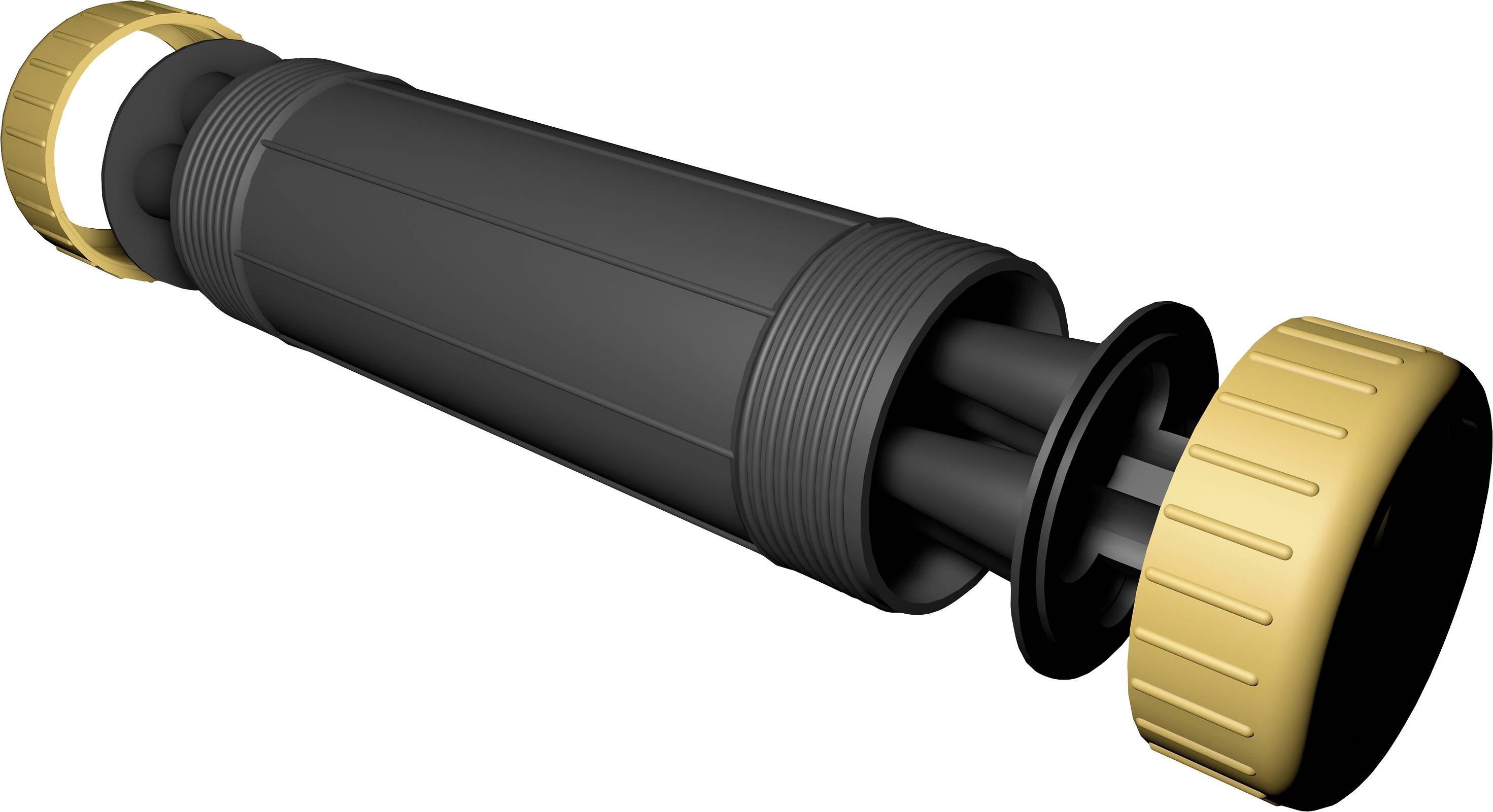 Heitronic 45604 Kabelmuffe Kabel-Ø-Bereich: 6 - 14mm Inhalt: 1St.