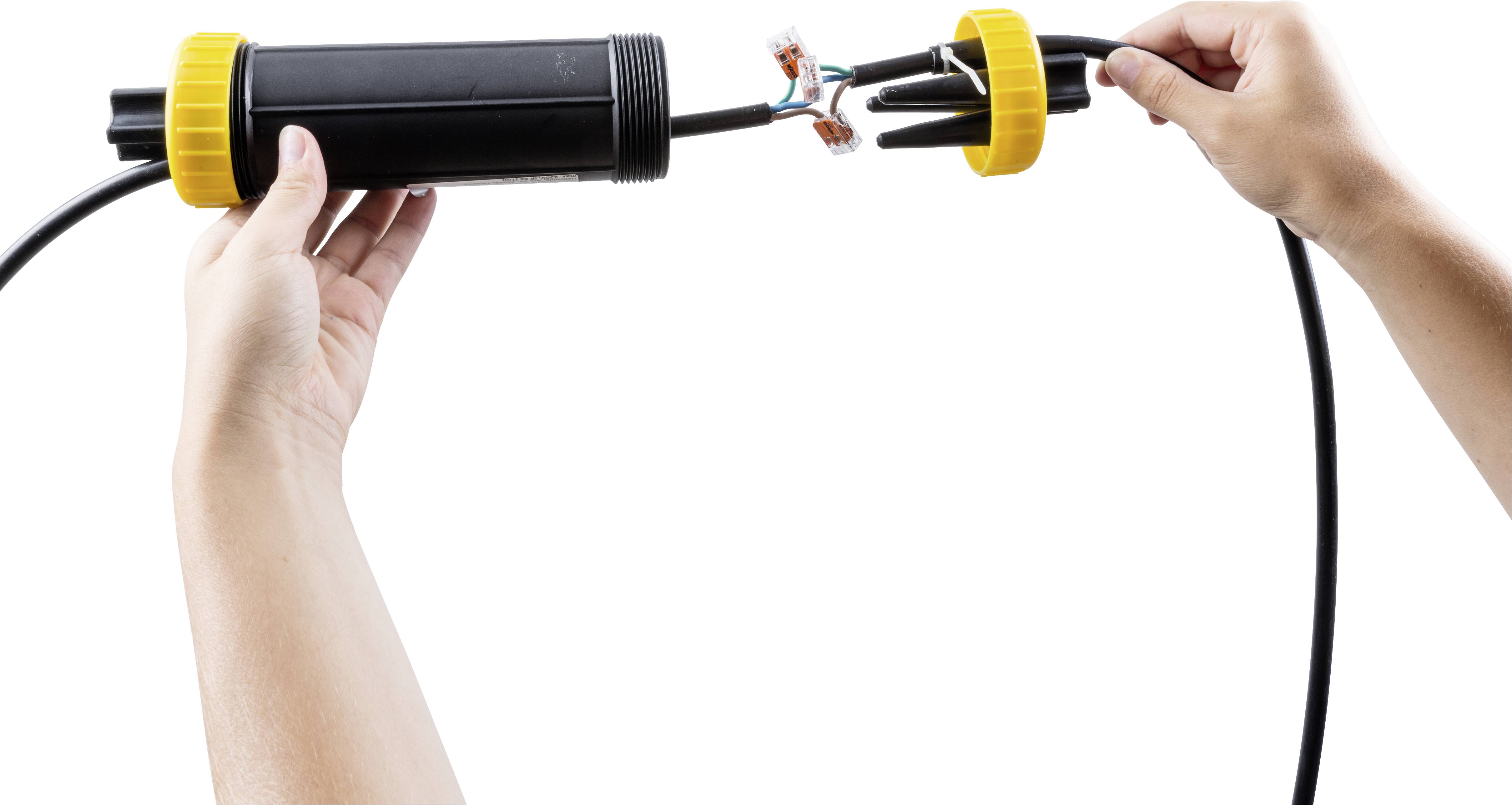 Heitronic 45604 Kabelmuffe Kabel-Ø-Bereich: 6 - 14mm Inhalt: 1St.