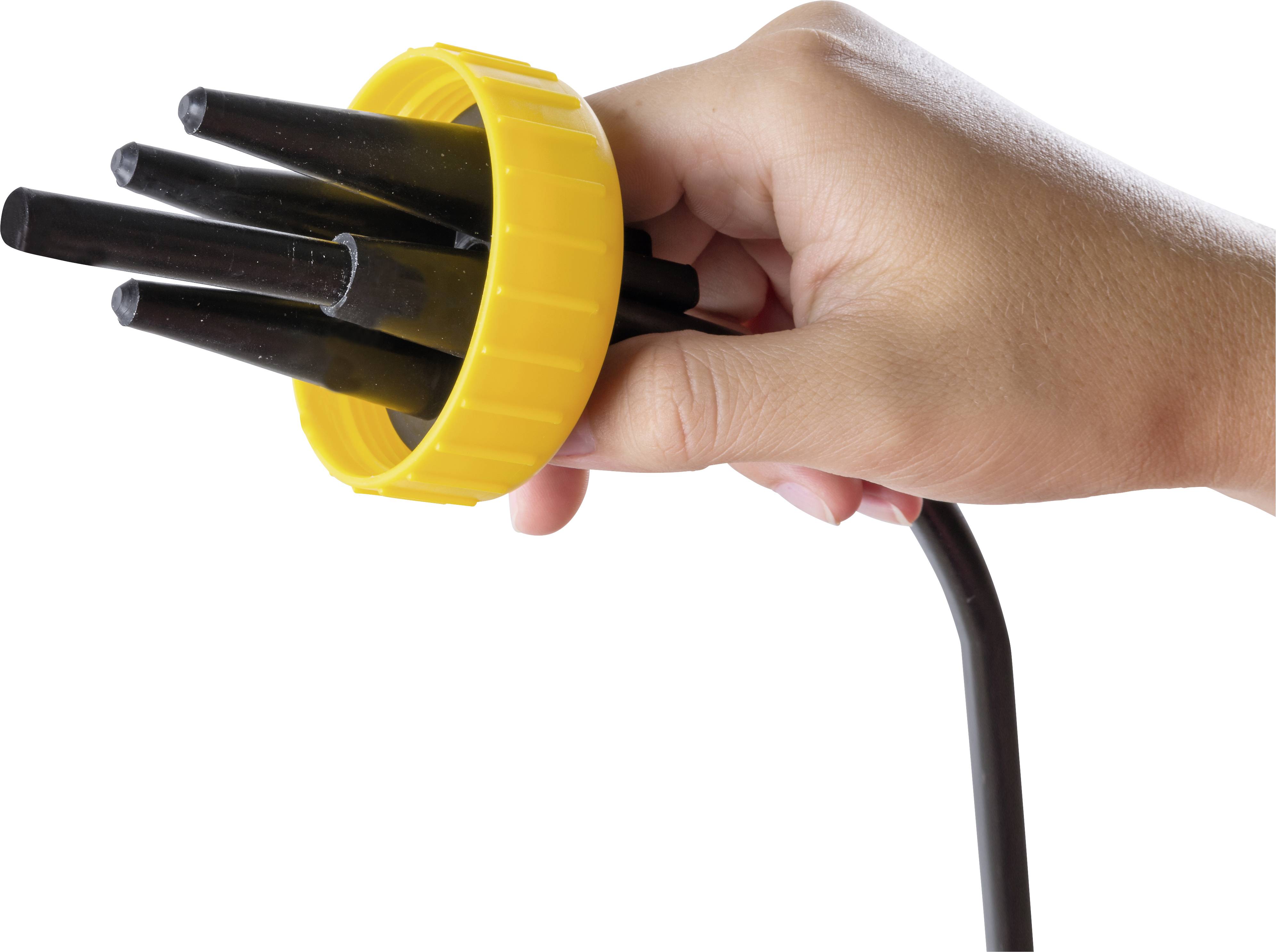 Heitronic 45604 Kabelmuffe Kabel-Ø-Bereich: 6 - 14mm Inhalt: 1St.