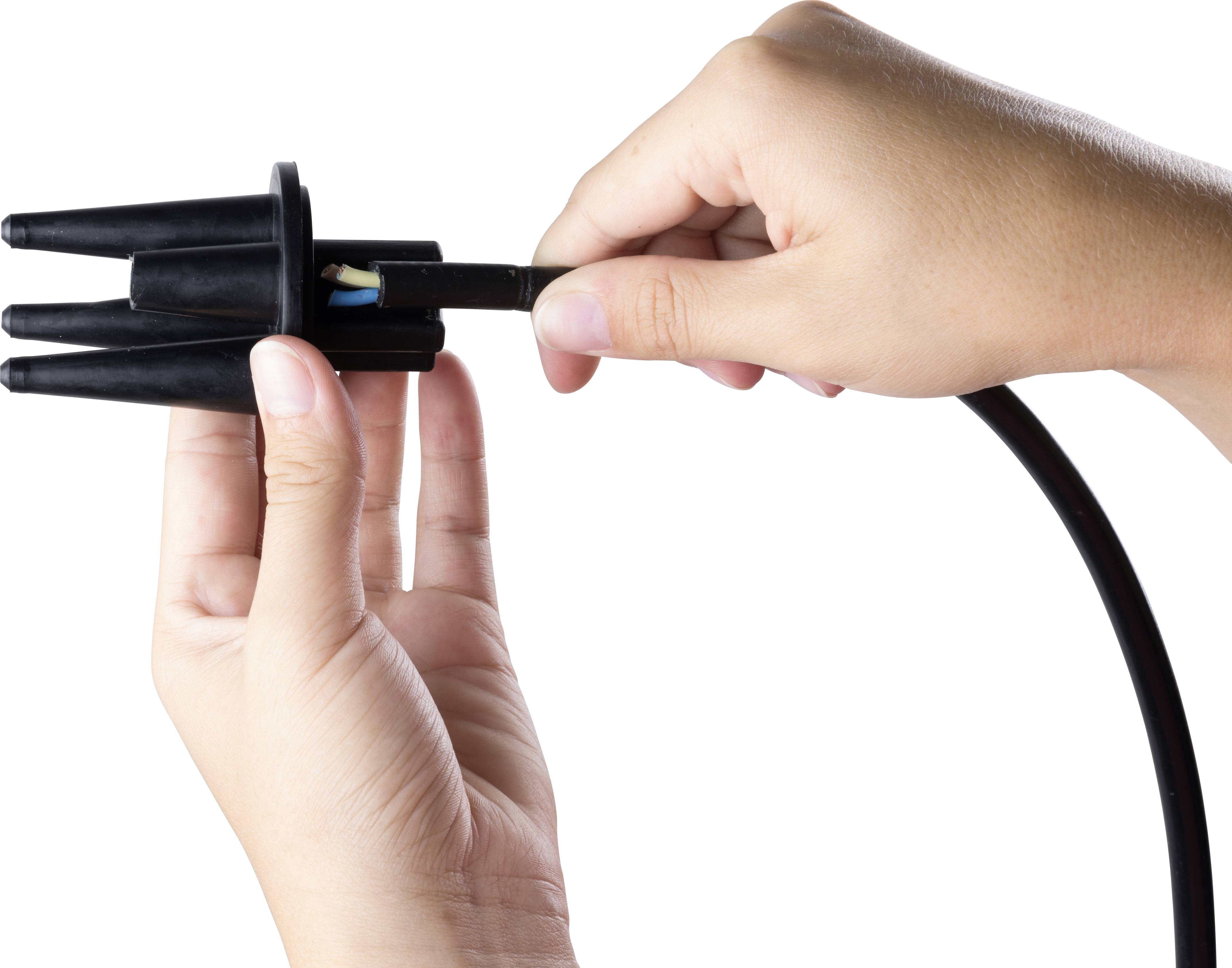 Heitronic 45604 Kabelmuffe Kabel-Ø-Bereich: 6 - 14mm Inhalt: 1St.