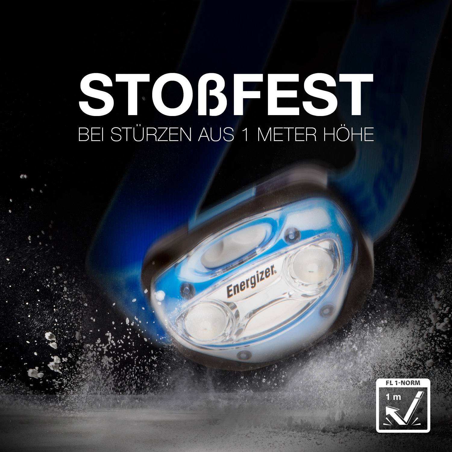 Energizer Vision HL LED Stirnlampe batteriebetrieben 100 lm 50 h E300280301