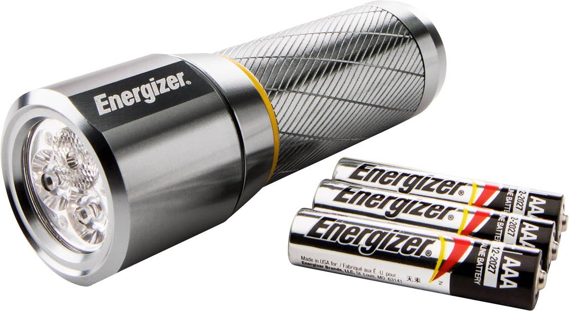 Energizer Vision HD Metal 3 AAA LED Taschenlampe batteriebetrieben 270 lm 11 h 133 g
