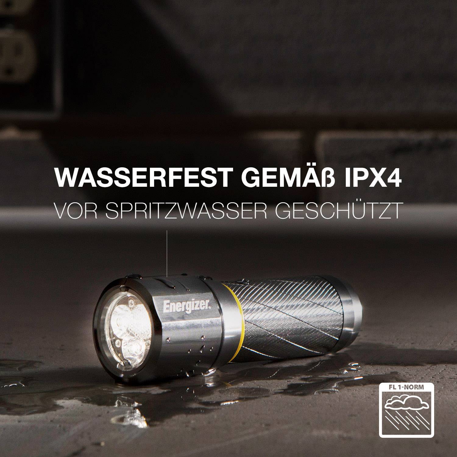 Energizer Vision HD Metal 3 AAA LED Taschenlampe batteriebetrieben 270 lm 11 h 133 g