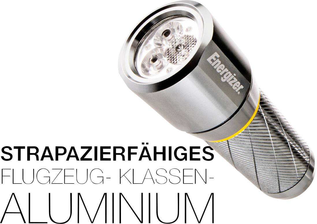 Energizer Vision HD Metal 3 AAA LED Taschenlampe batteriebetrieben 270 lm 11 h 133 g