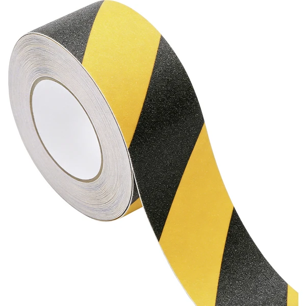 TOOLCRAFT ANST509M-YB 1563974 Anti-Rutschband Sugo Schwarz, Gelb (L x B) 9m x 50mm 1St.