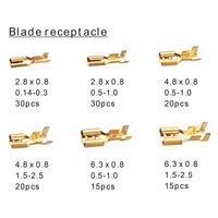 TRU Components 739647 Quetschverbinder-Sortiment 0.104mm² 2.50mm² Transparent, Schwarz, Rot, Blau 260St. TRU Components 739647 Quetschverbinder-Sortiment 0.104mm² 2.50mm² Transparent, Schwarz, Rot, Blau 260St.