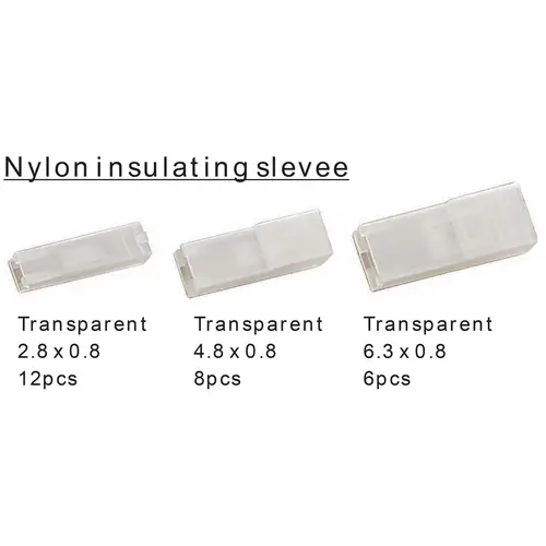 TRU Components 739647 Quetschverbinder-Sortiment 0.104mm² 2.50mm² Transparent, Schwarz, Rot, Blau 260St. TRU Components 739647 Quetschverbinder-Sortiment 0.104mm² 2.50mm² Transparent, Schwarz, Rot, Blau 260St.