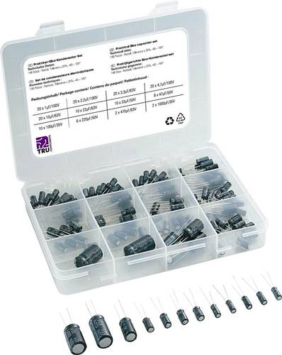TRU Components Elektrolyt-Kondensator radial bedrahtet 20 % 148 St.
