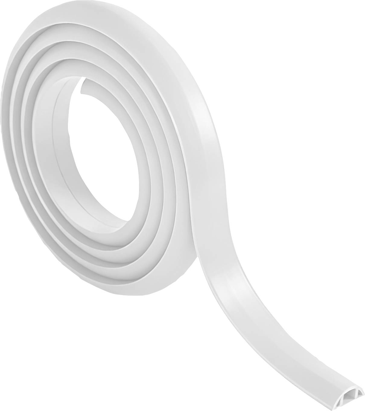 TRU COMPONENTS Kabelbrücke 1565440 PVC Weiß Anzahl Kanäle: 1 1800mm Inhalt: 1.8m