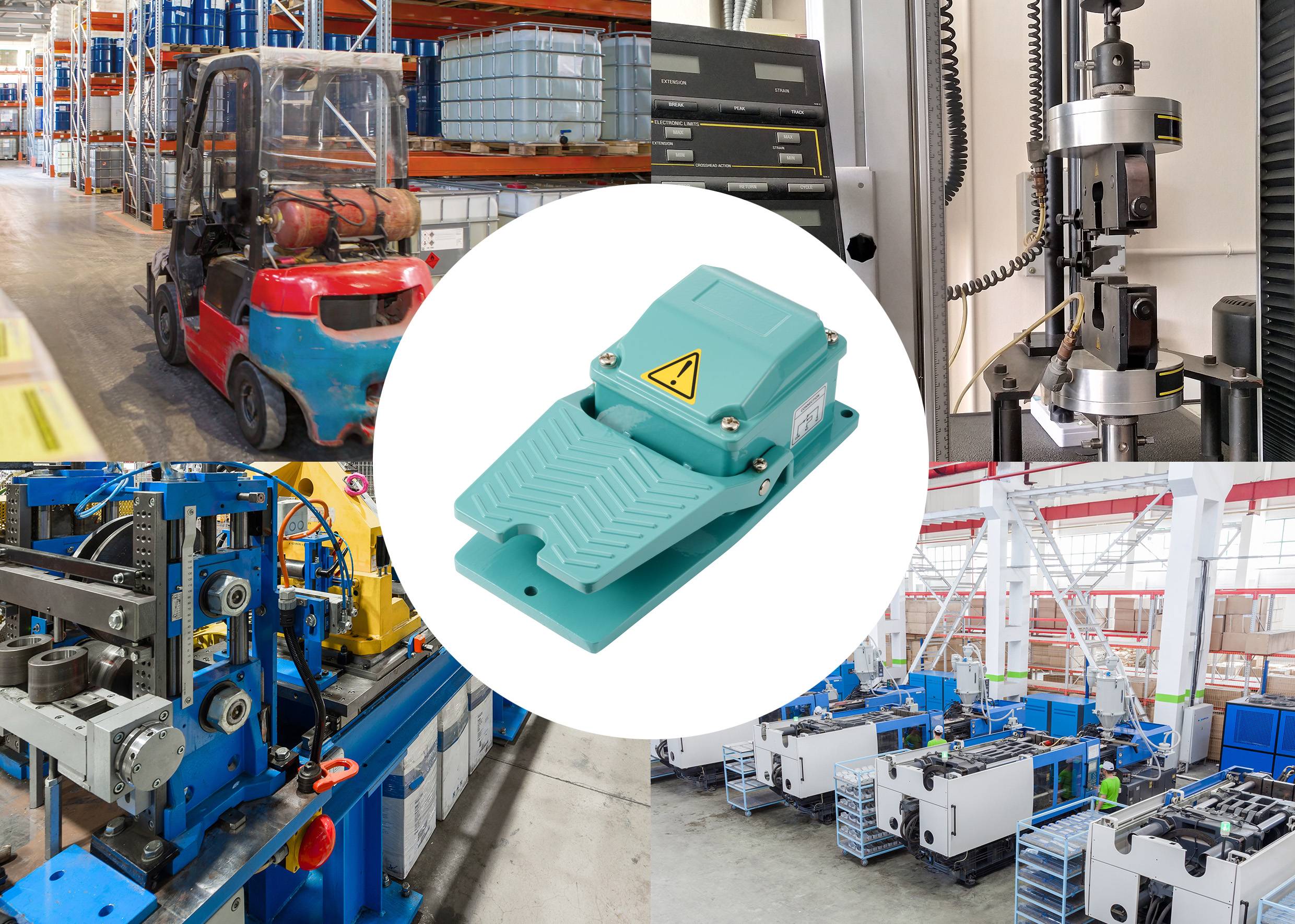 TRU Components XF-402 Fußschalter 250 V/AC 15A 1 Pedal 1 Schließer 1St.