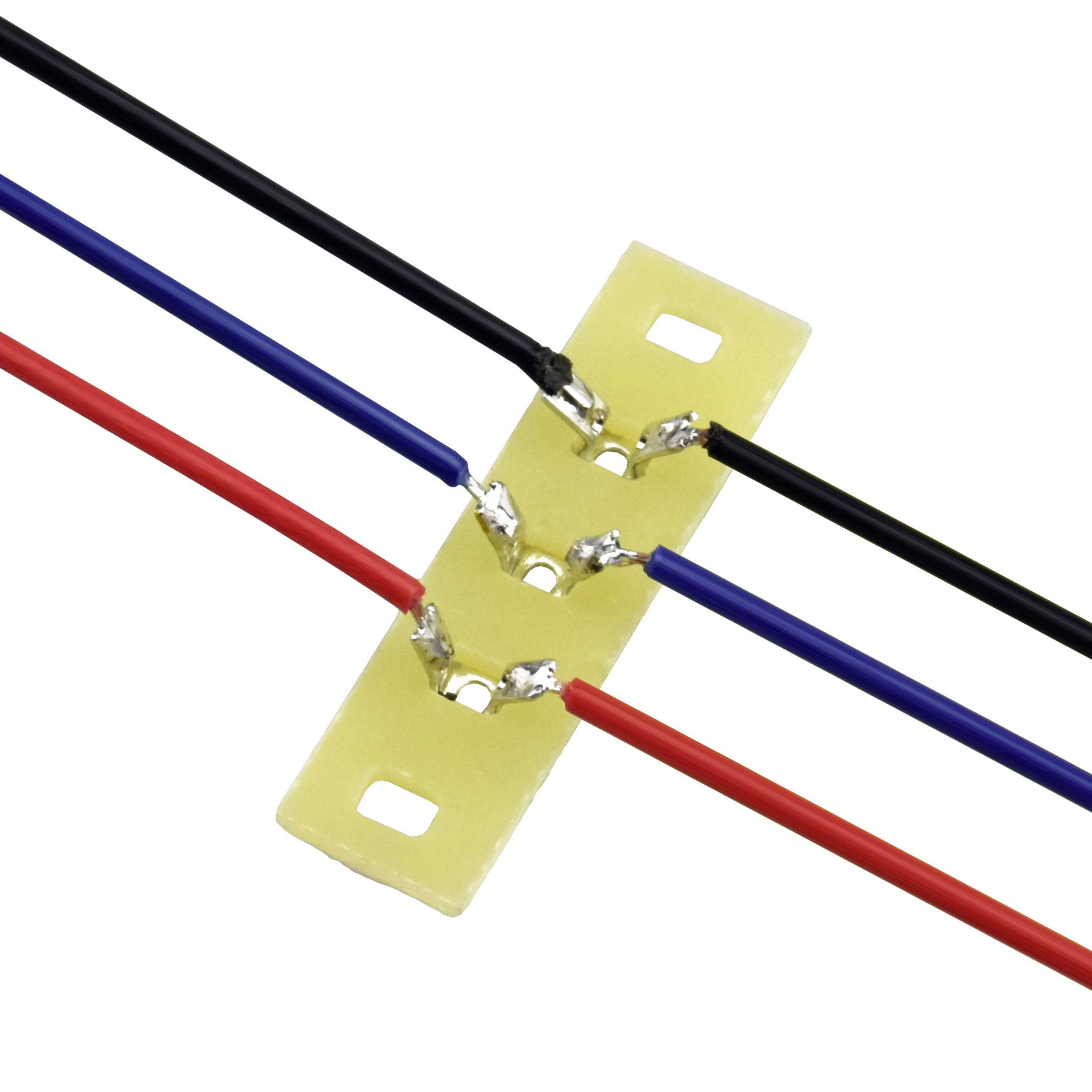 TRU COMPONENTS Lötleiste einreihig Polzahl Gesamt 3 Epoxyd (L x B x H) 30 x 9 x 1.5mm 1St.