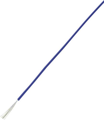 TRU Components 1566835 Litze LiY 1 x 0.14 mm² Blau 100 m