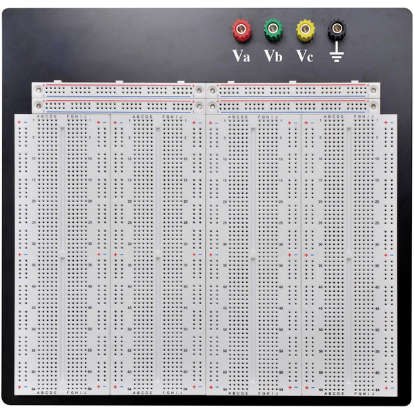 TRU Components 0165-40-1-32044 Steckplatine Polzahl Gesamt 3600 (L x B x H) 186.2 x 228.8 x 8.4 mm