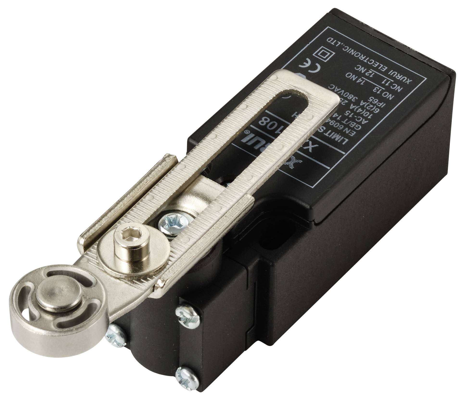 TRU Components XZ-9/108 Endschalter 250 V/AC 10A Rollenschwenkhebel tastend IP65 1St.