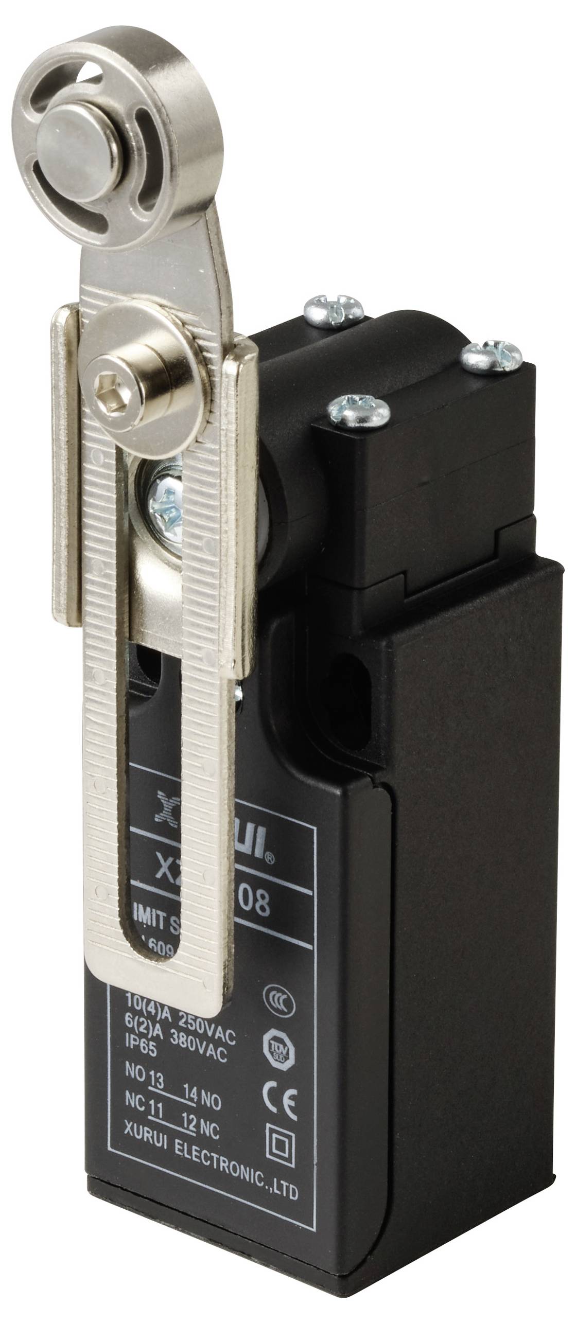 TRU Components XZ-9/108 Endschalter 250 V/AC 10A Rollenschwenkhebel tastend IP65 1St.