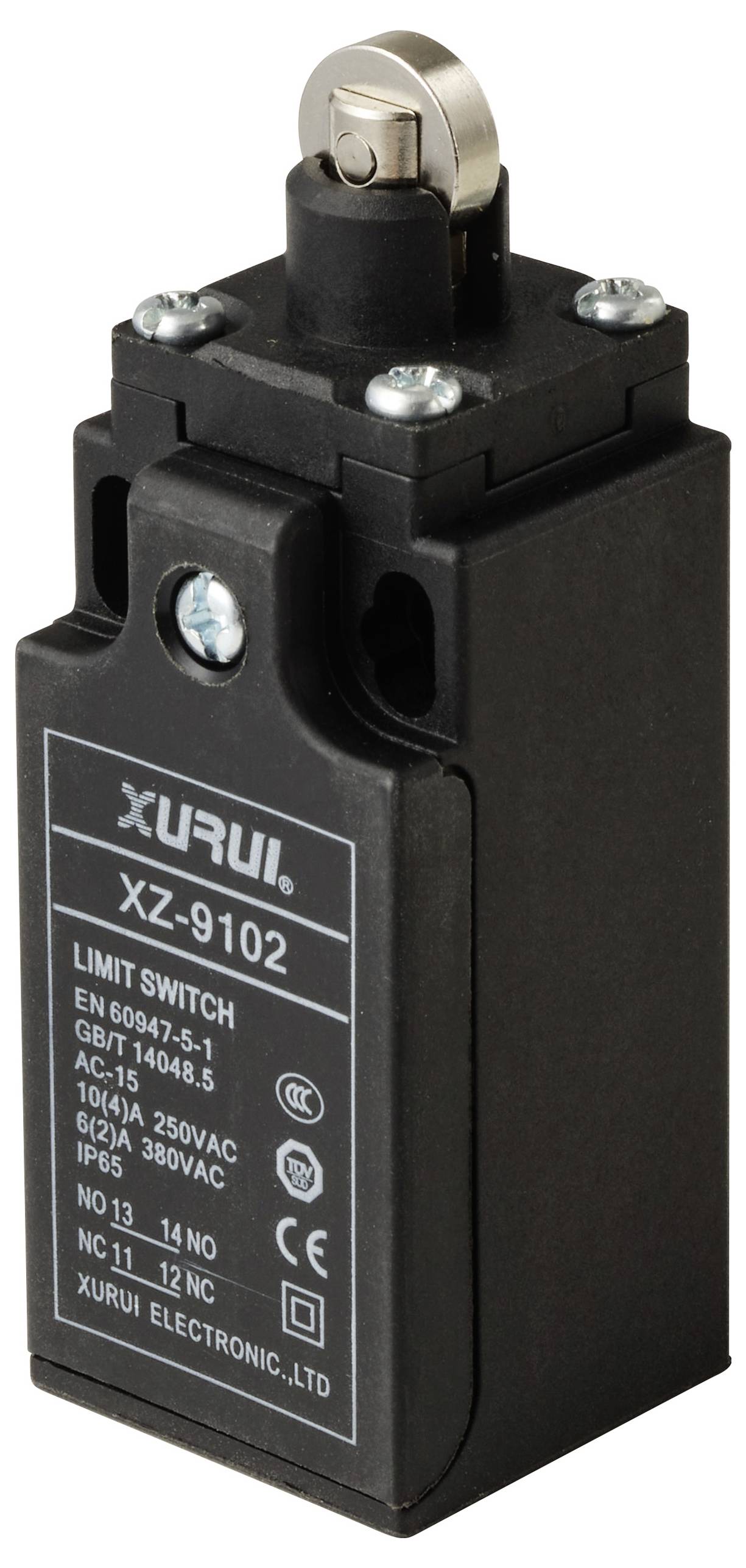 TRU Components XZ-9/102 Endschalter 250 V/AC 10A Rollenstößel tastend IP65 1St.