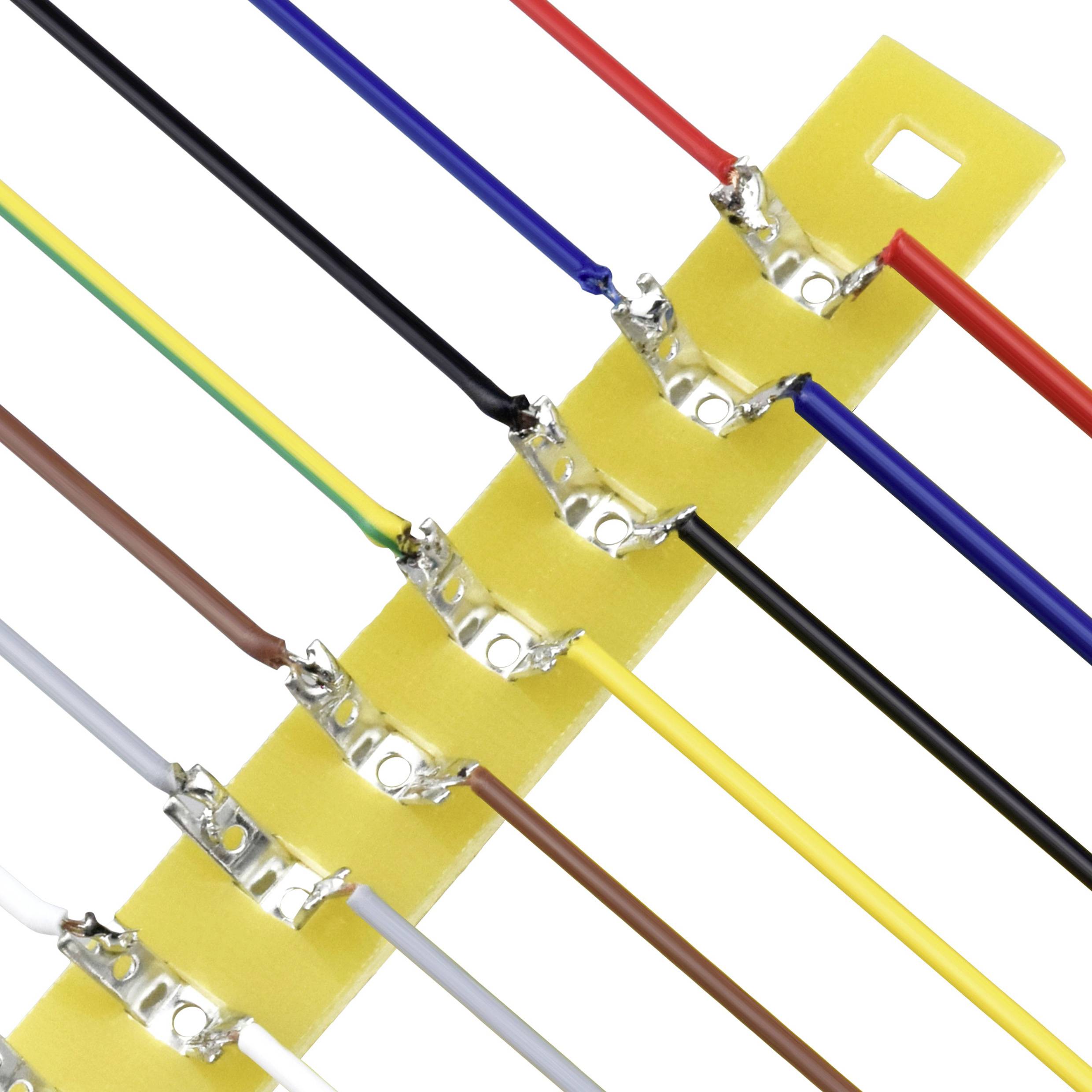 TRU COMPONENTS Lötleiste einreihig Polzahl Gesamt 60 Epoxyd (L x B x H) 498 x 12 x 1.6 mm 1 St.