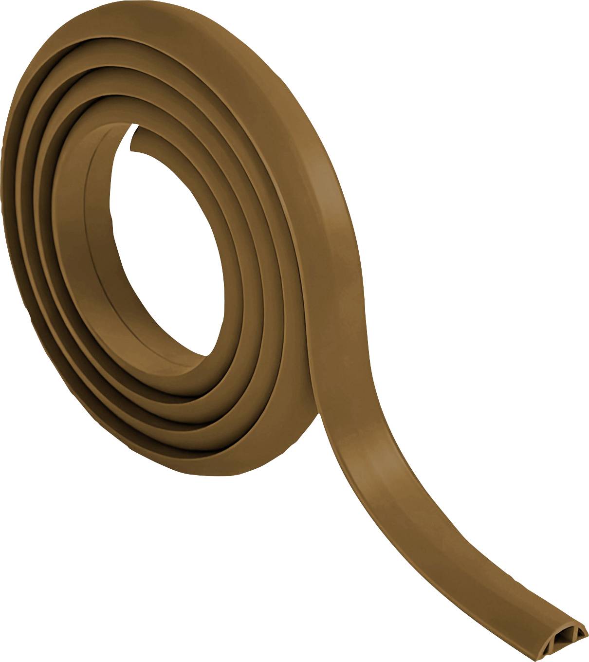 TRU Components Kabelbrücke 1570429 PVC Braun Anzahl Kanäle: 1 1800mm Inhalt: 1.8m