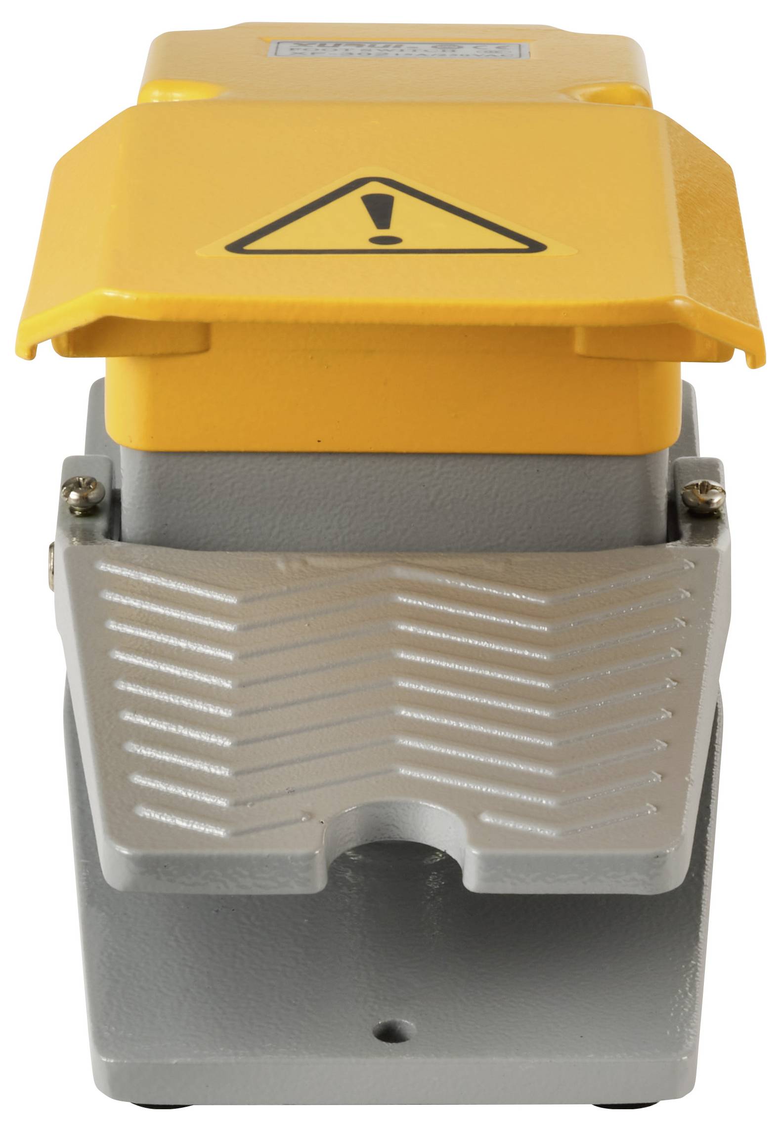 TRU Components XF-302 Fußschalter 250 V/AC 15A 1 Pedal mit Schutzhaube 1 Schließer 1St.