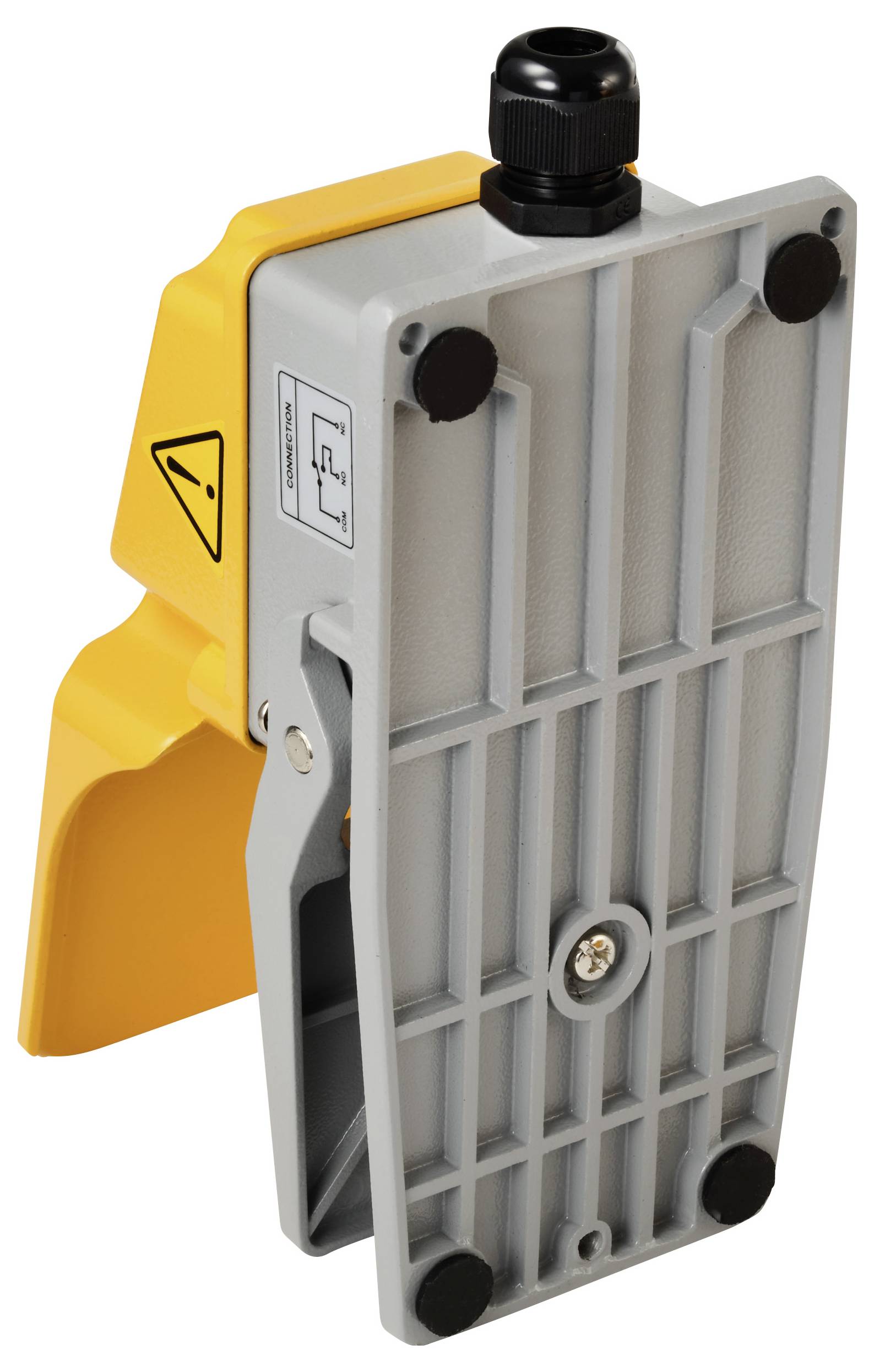 TRU Components XF-302 Fußschalter 250 V/AC 15A 1 Pedal mit Schutzhaube 1 Schließer 1St.