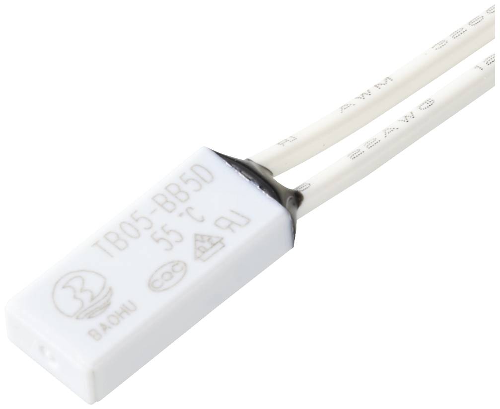 TRU COMPONENTS TB05-BB5D-55 Temperatur-Wächter 0 bis +160°C radial bedrahtet 1 Öffner