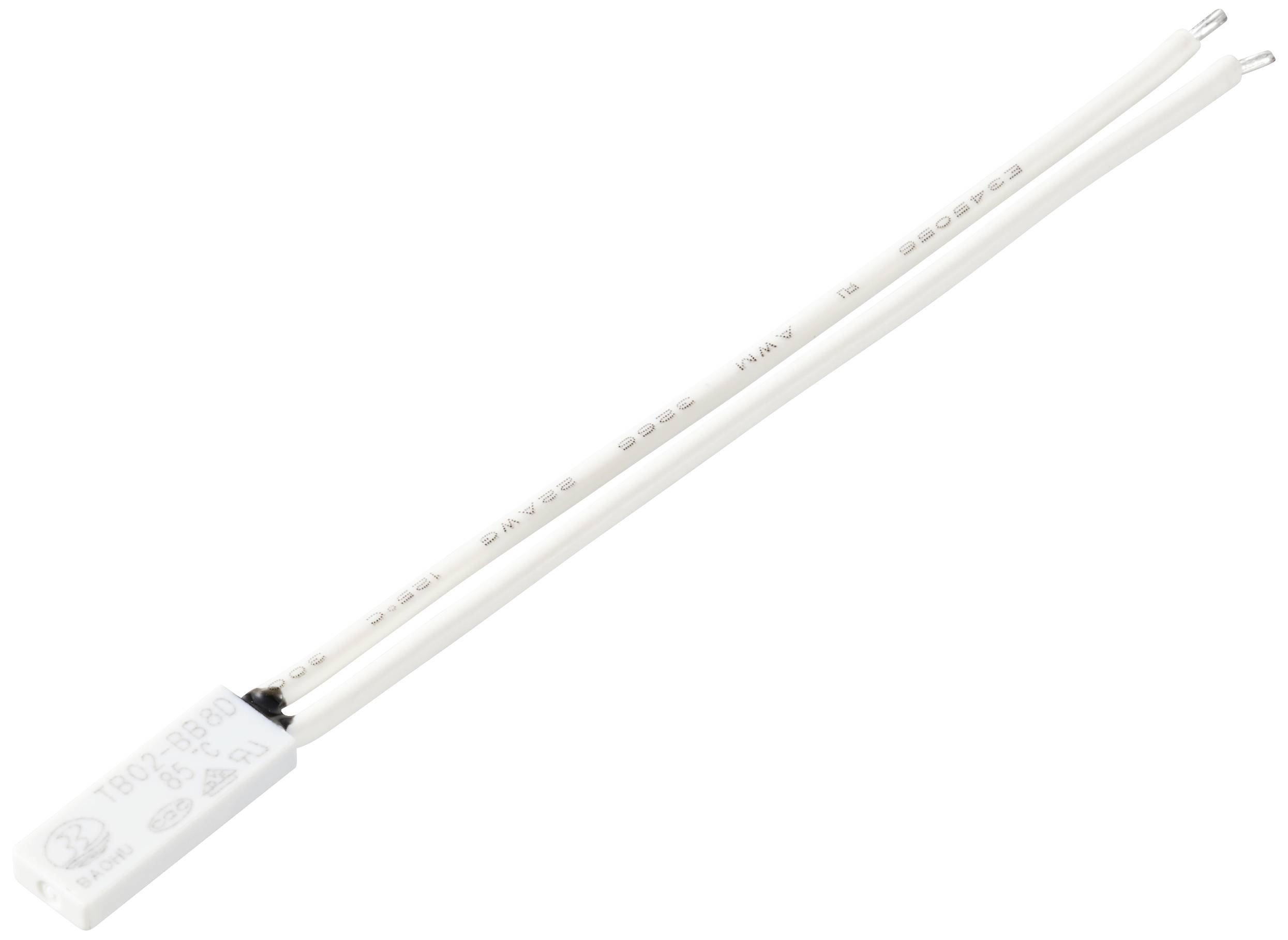 TRU Components TB02-BB8D-85 Temperatur-Wächter 0 bis +160 °C radial bedrahtet 1 Öffner