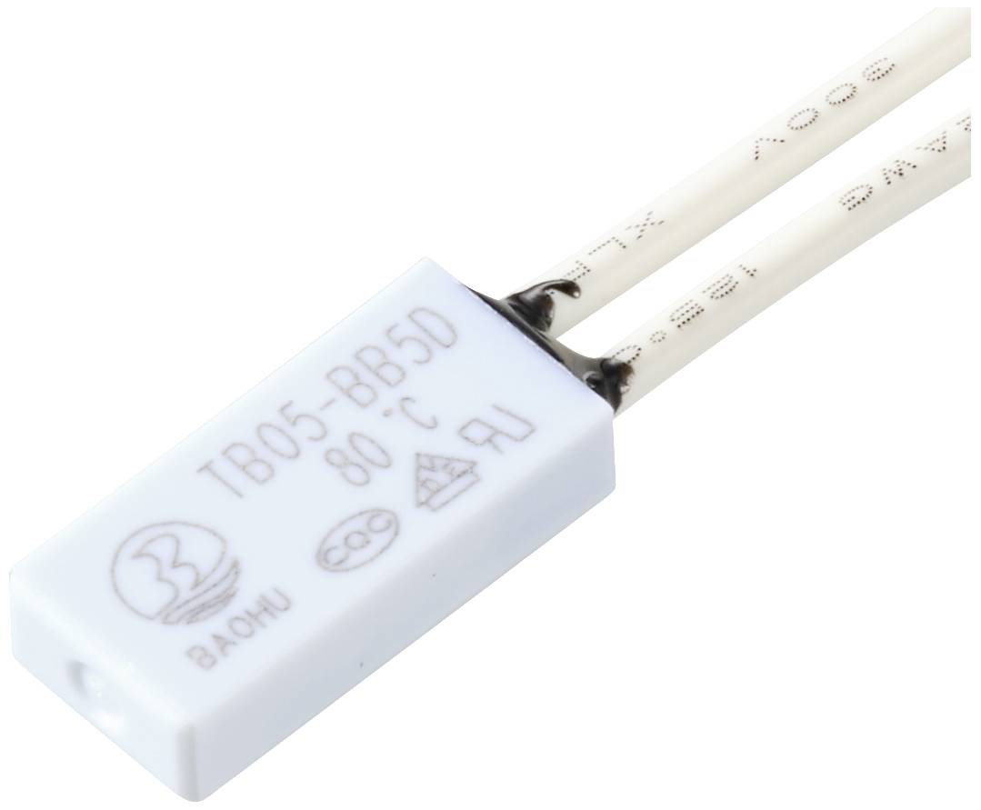 TRU Components TB05-BB5D-80 Temperatur-Wächter 0 bis +160°C radial bedrahtet 1 Öffner