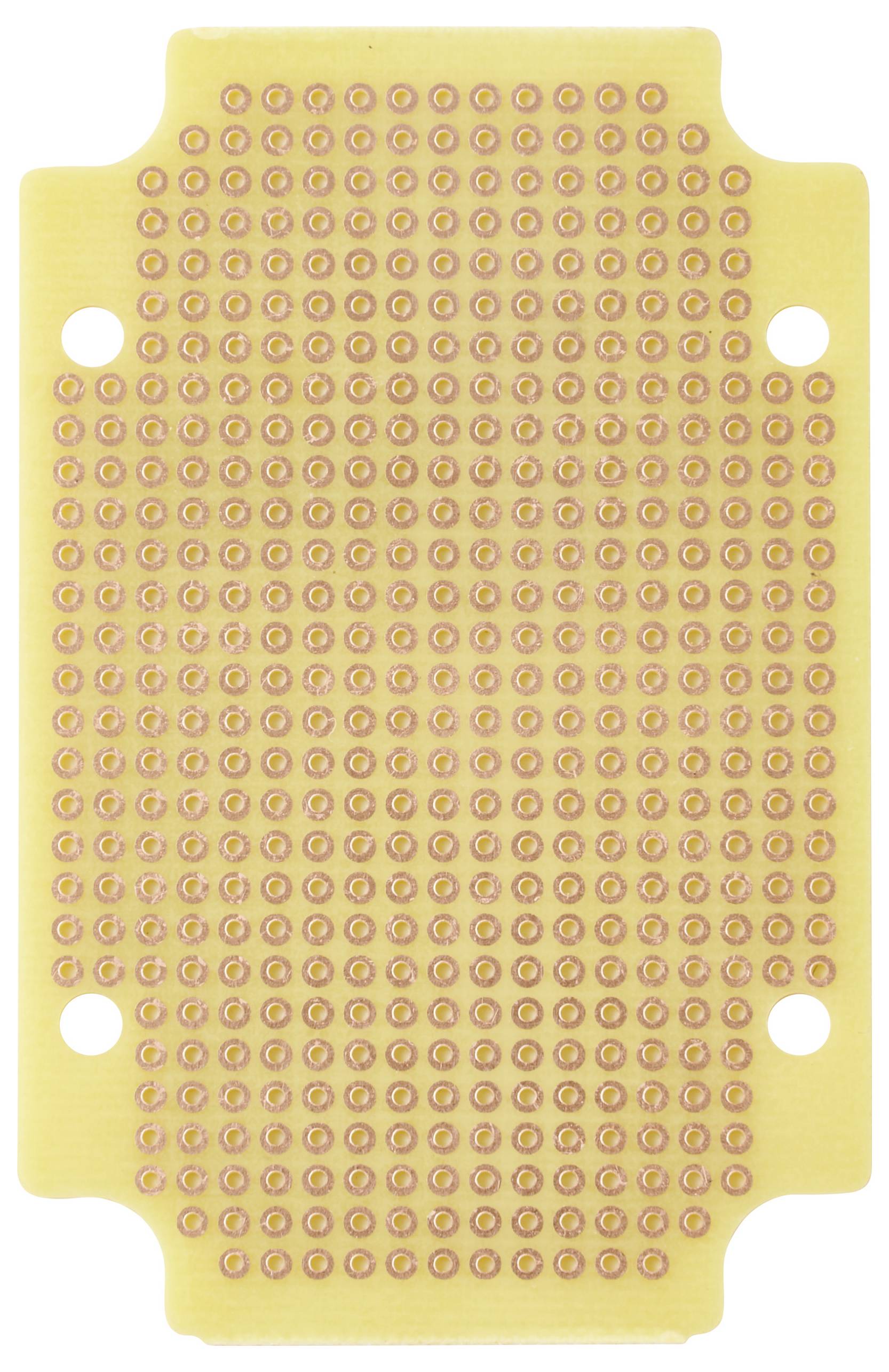 TRU Components Experimentierplatine Hartpapier (L x B) 80mm x 52mm 35µm Rastermaß 2.54mm Inhalt 1St.