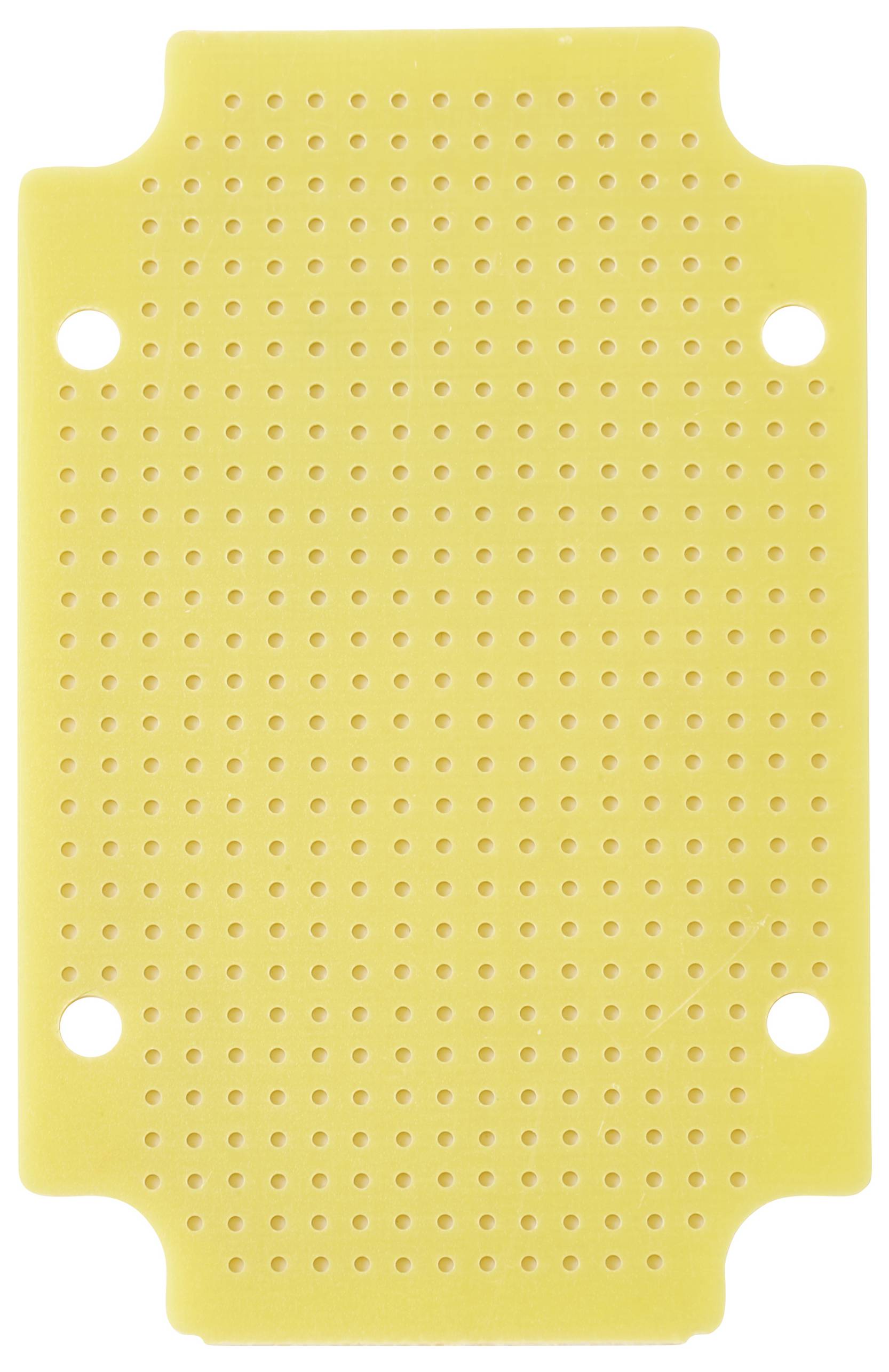 TRU Components Experimentierplatine Hartpapier (L x B) 80mm x 52mm 35µm Rastermaß 2.54mm Inhalt 1St.