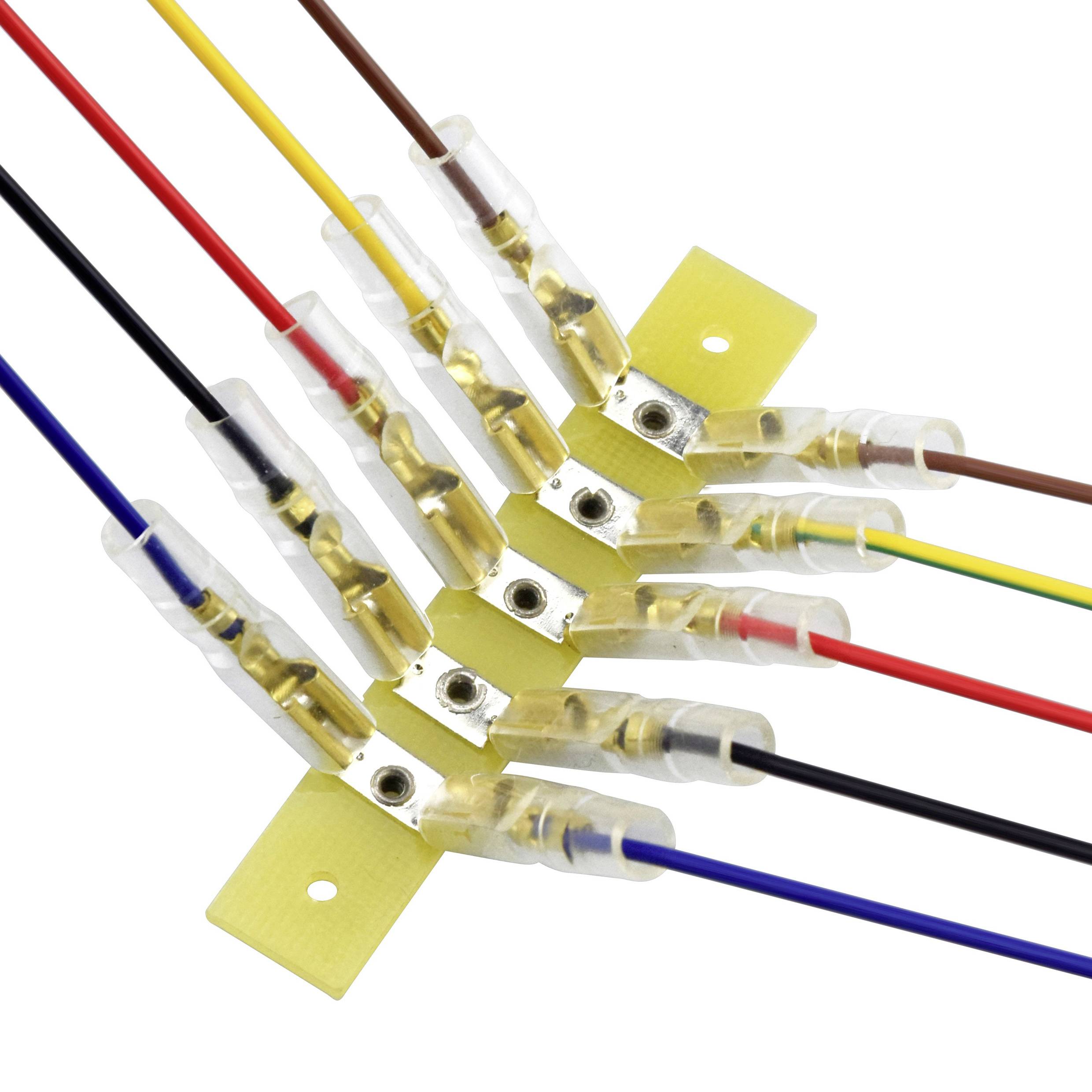 TRU Components Lötleiste einreihig Polzahl Gesamt 5 Epoxyd (L x B x H) 59 x 10 x 1.6mm 1St.