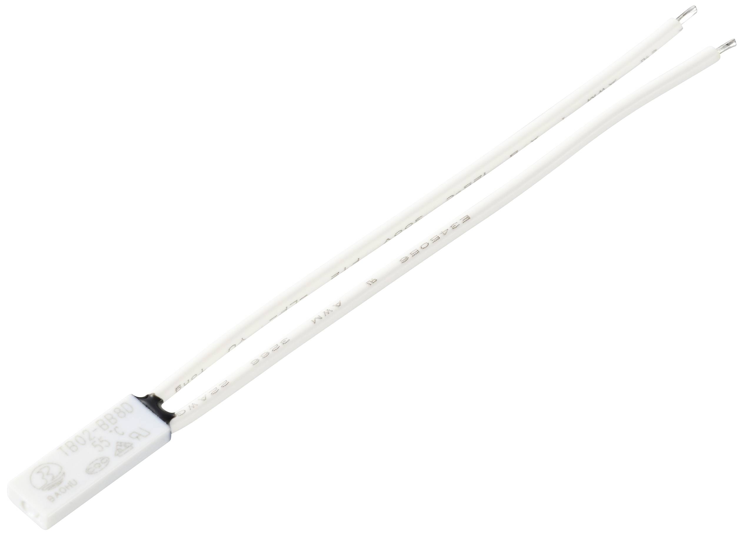 TRU Components TB02-BB8D-55 Temperatur-Wächter 0 bis +160°C radial bedrahtet 1 Öffner