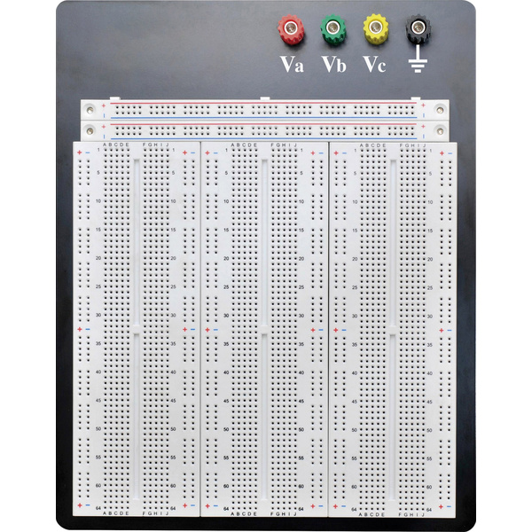 TRU Components 0165-40-1-32032 Steckplatine Polzahl Gesamt 2700 (L x B x H) 186.2 x 171.6 x 8.4mm 1St.